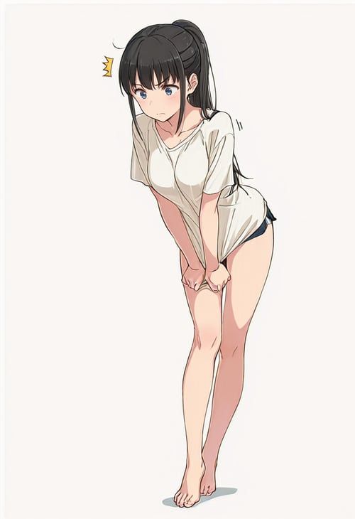 Sega Airi | Iya na Kao Sarenagara Opantsu Misete Moraitai by Cinabrio on Tensor.Art