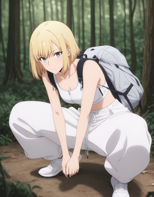 Clothing: Sexy hiking by 00x0 on Tensor.Art