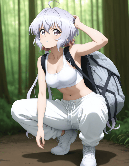 Clothing: Sexy hiking by 00x0 on Tensor.Art