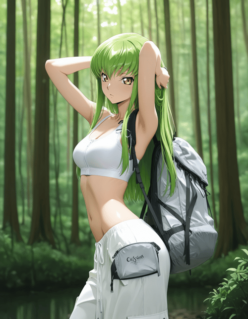 Clothing: Sexy hiking by 00x0 on Tensor.Art