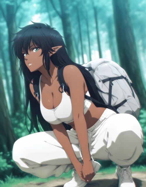 Clothing: Sexy hiking by 00x0 on Tensor.Art