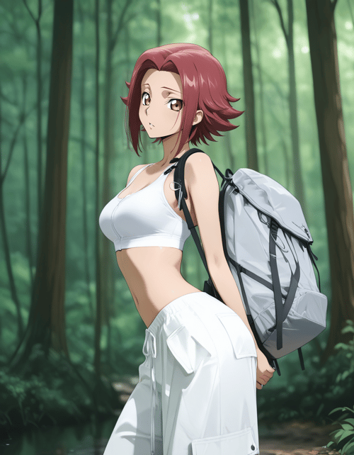 Clothing: Sexy hiking by 00x0 on Tensor.Art
