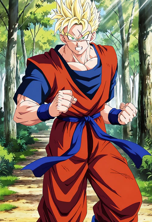 Future Gohan SSJ1 by Yoigo on Tensor.Art