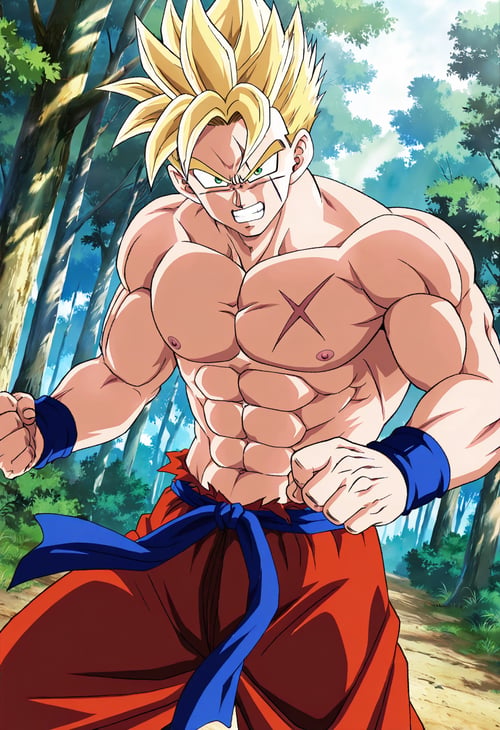 Future Gohan SSJ1 by Yoigo on Tensor.Art