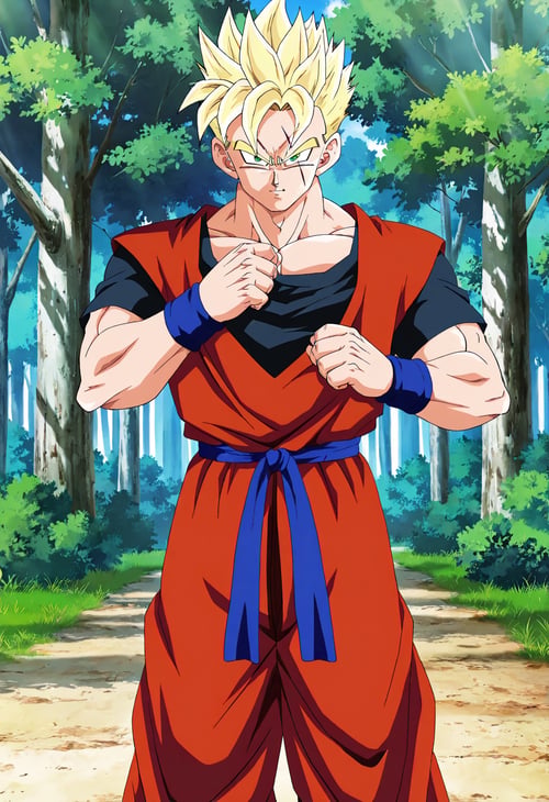 Future Gohan SSJ1 by Yoigo on Tensor.Art