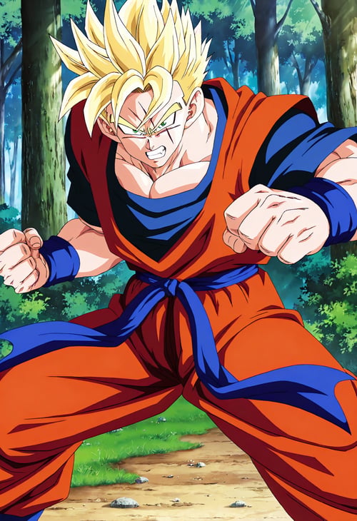 Future Gohan SSJ1 by Yoigo on Tensor.Art