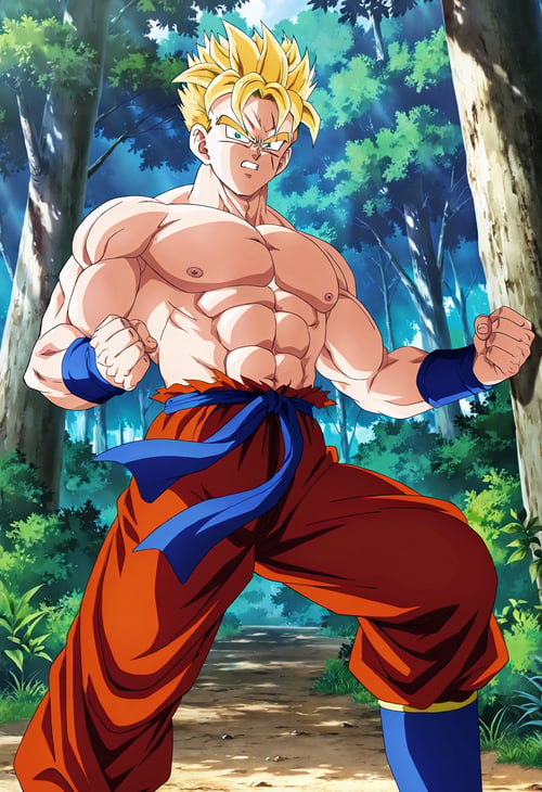Future Gohan SSJ1 by Yoigo on Tensor.Art