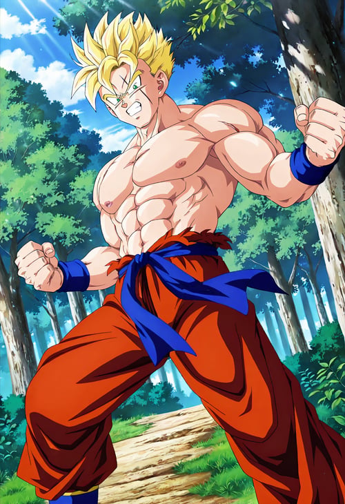 Future Gohan SSJ1 by Yoigo on Tensor.Art
