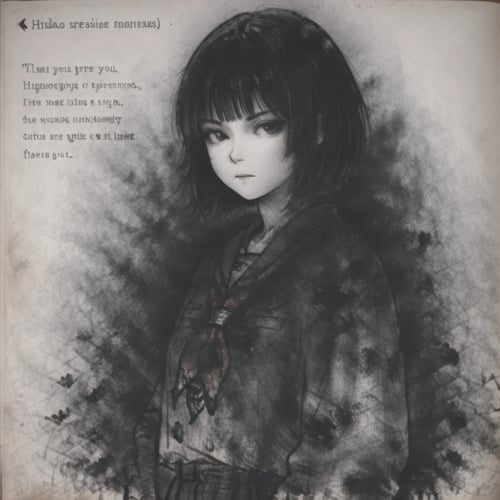 SILENT HILL f | Diary sketch art style by BomBarda on Tensor.Art