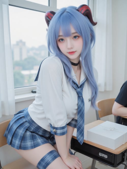 甘雨真人cos by user_655688287708543437 on Tensor.Art