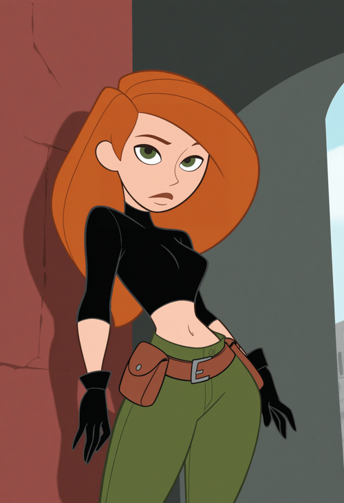 Kimberly Ann "Kim" Possible, (Kim Possible), LoRA, PonyXL by NMackelie on Tensor.Art