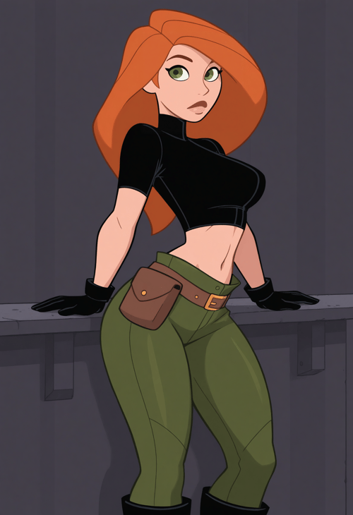Kimberly Ann "Kim" Possible, (Kim Possible), LoRA, PonyXL by NMackelie on Tensor.Art