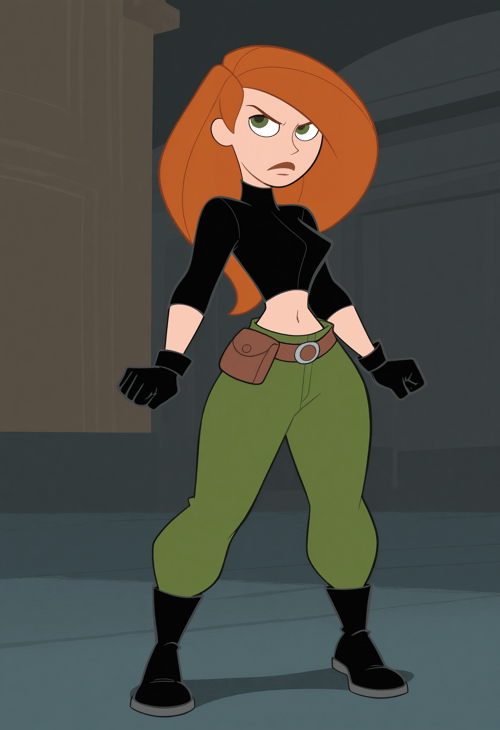 Kimberly Ann "Kim" Possible, (Kim Possible), LoRA, PonyXL by NMackelie on Tensor.Art