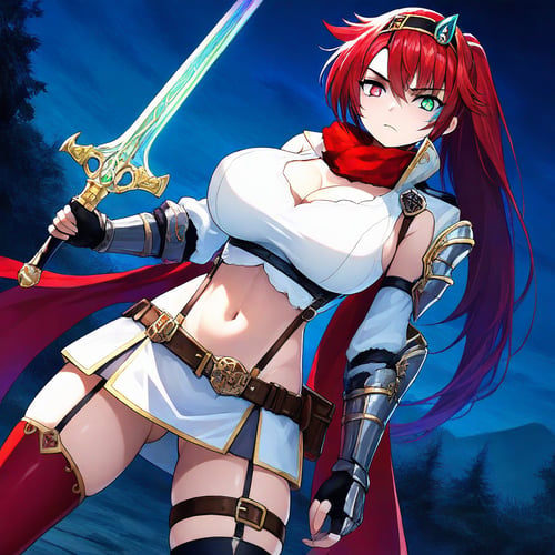 Aluche Anatoria (Nights Of Azure 2). Illustrious/WAI by Nigel Knightwalker on Tensor.Art