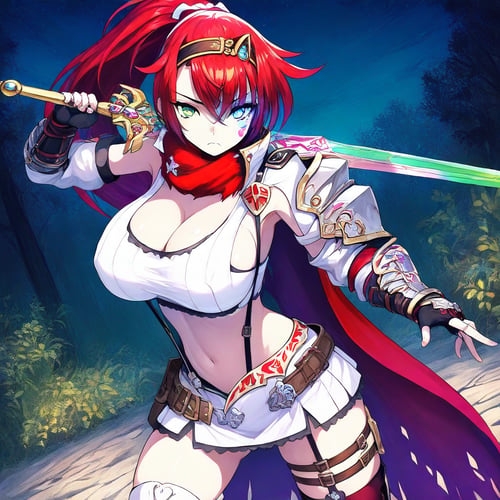 Aluche Anatoria (Nights Of Azure 2). Illustrious/WAI by Nigel Knightwalker on Tensor.Art