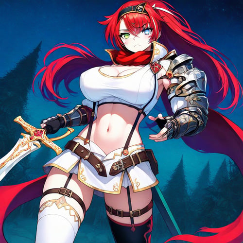 Aluche Anatoria (Nights Of Azure 2). Illustrious/WAI by Nigel Knightwalker on Tensor.Art