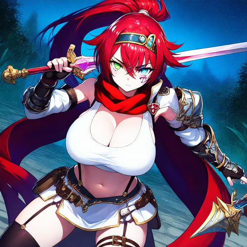 Aluche Anatoria (Nights Of Azure 2). Illustrious/WAI by Nigel Knightwalker on Tensor.Art