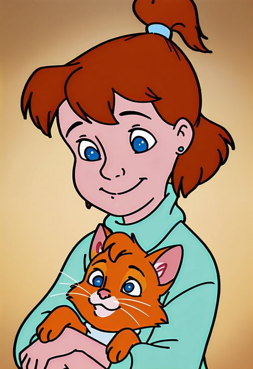 Jenny Foxworth -- Disney Oliver And Company by xmattar on Tensor.Art