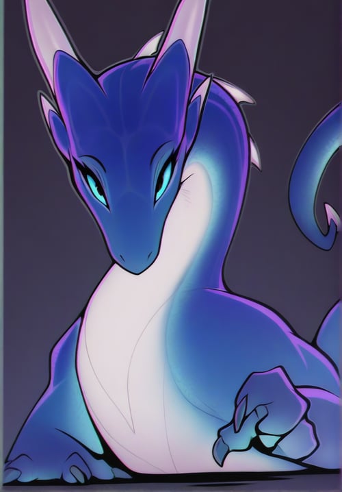Feral Dragoness Concept by Xanos on Tensor.Art