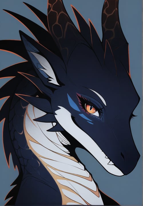 Feral Dragoness Concept by Xanos on Tensor.Art