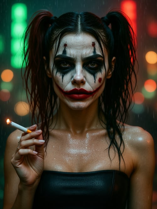 Flux_female_JokerMask by jhonny$cash on Tensor.Art