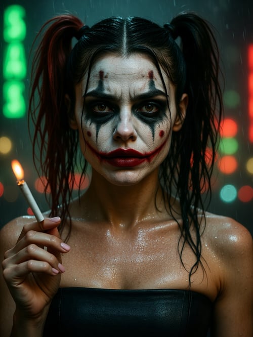 Flux_female_JokerMask by jhonny$cash on Tensor.Art