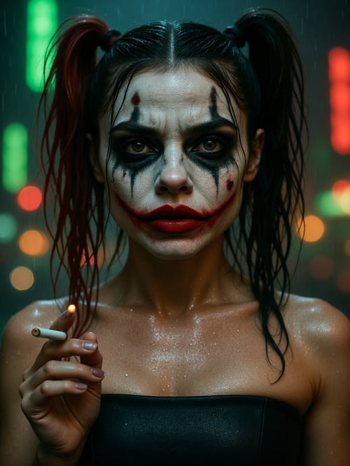 Flux_female_JokerMask by jhonny$cash on Tensor.Art