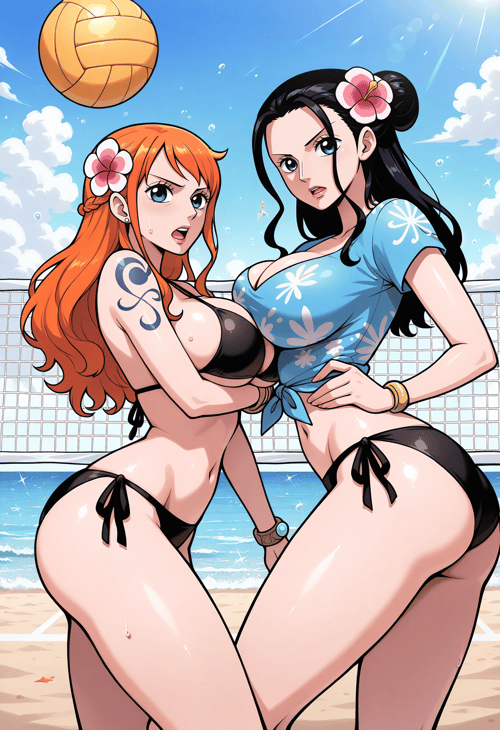 Fitness butt, volleyball girls, LoRA, PonyXL by NMackelie on Tensor.Art