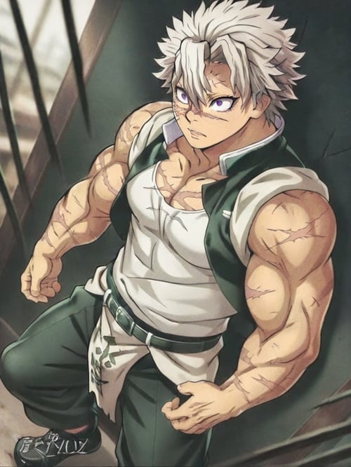 Sanemi Shinazugawa by Bakiri1187 on Tensor.Art