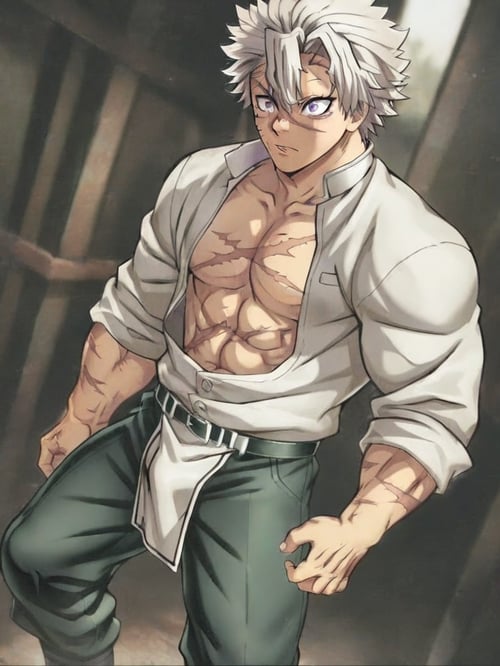 Sanemi Shinazugawa by Bakiri1187 on Tensor.Art