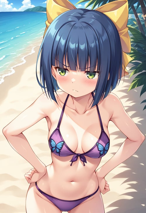 Hazuki - Midara Ni Messatsu! Momoiro Kunoichi Ninpouchou/淫らに滅殺! 桃色くノ一忍法帖♪ by dodinhutsor on Tensor.Art