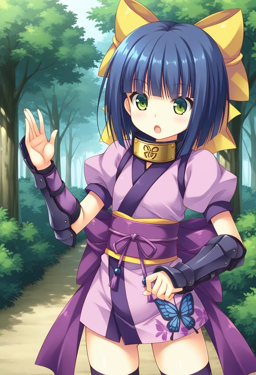 Hazuki - Midara Ni Messatsu! Momoiro Kunoichi Ninpouchou/淫らに滅殺! 桃色くノ一忍法帖♪ by dodinhutsor on Tensor.Art