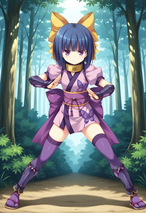 Hazuki - Midara Ni Messatsu! Momoiro Kunoichi Ninpouchou/淫らに滅殺! 桃色くノ一忍法帖♪ by dodinhutsor on Tensor.Art