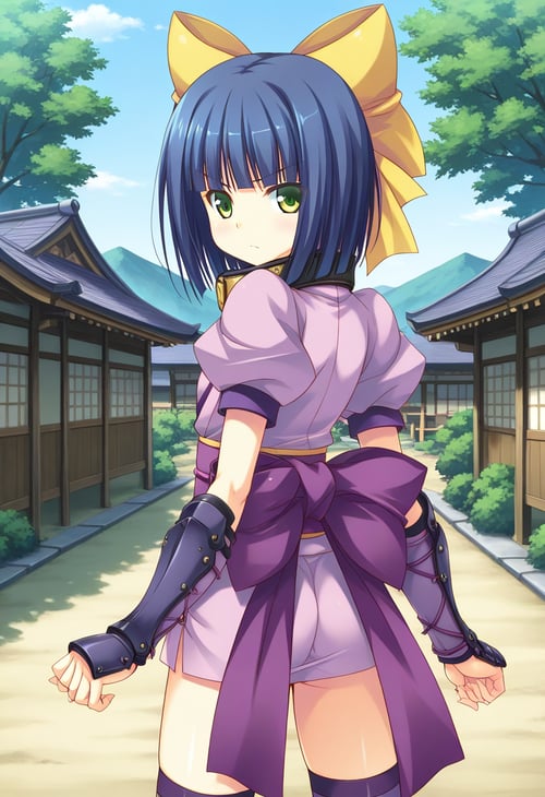 Hazuki - Midara Ni Messatsu! Momoiro Kunoichi Ninpouchou/淫らに滅殺! 桃色くノ一忍法帖♪ by dodinhutsor on Tensor.Art
