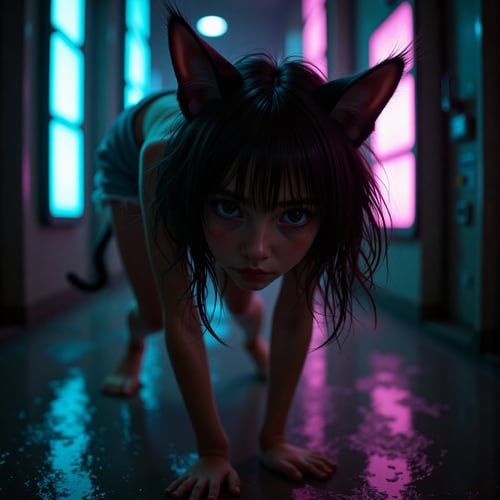 CatGirl by ApathyGhost on Tensor.Art
