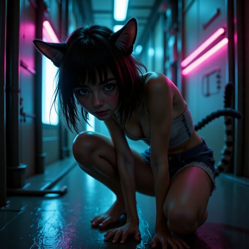 CatGirl by ApathyGhost on Tensor.Art