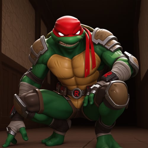 Tmnt - Ninja Turtles Fortnite - Raphael, Leonardo, Michelangelo, Donatello (Illustrious) by Jojowawa on Tensor.Art