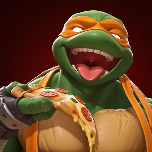 Tmnt - Ninja Turtles Fortnite - Raphael, Leonardo, Michelangelo, Donatello (Illustrious) by Jojowawa on Tensor.Art