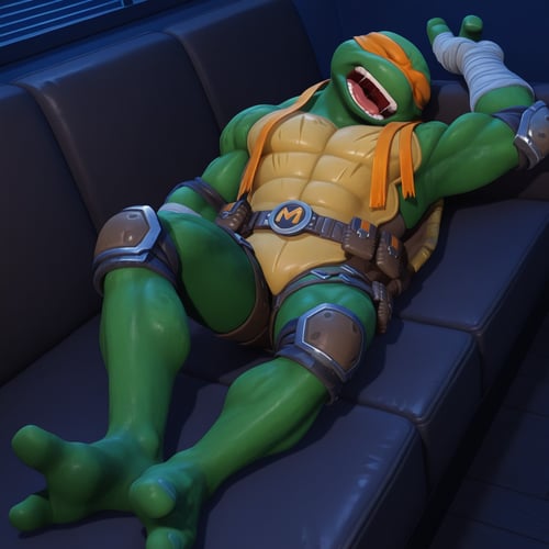 Tmnt - Ninja Turtles Fortnite - Raphael, Leonardo, Michelangelo, Donatello (Illustrious) by Jojowawa on Tensor.Art
