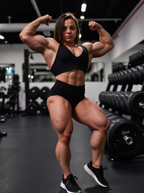 Bodybuilder Girl by FutureFemPhysique on Tensor.Art