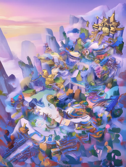 动漫场景之山门 by 危地马拉的大食蚁兽 on Tensor.Art