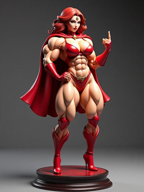 Character Figurine by FutureFemPhysique on Tensor.Art