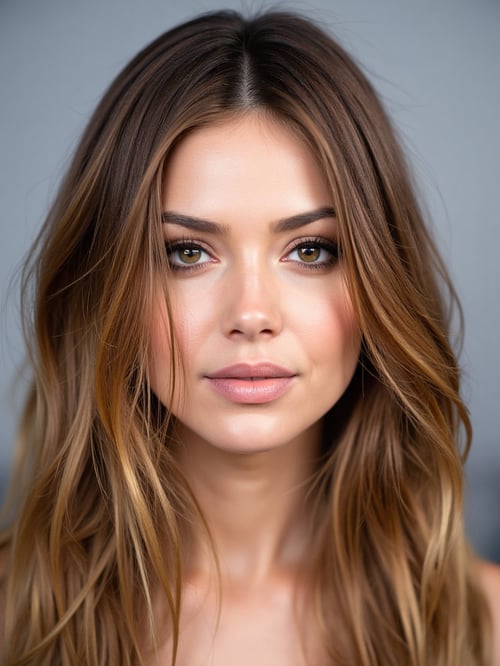 Beautiful face - Portrait by FutureFemPhysique on Tensor.Art