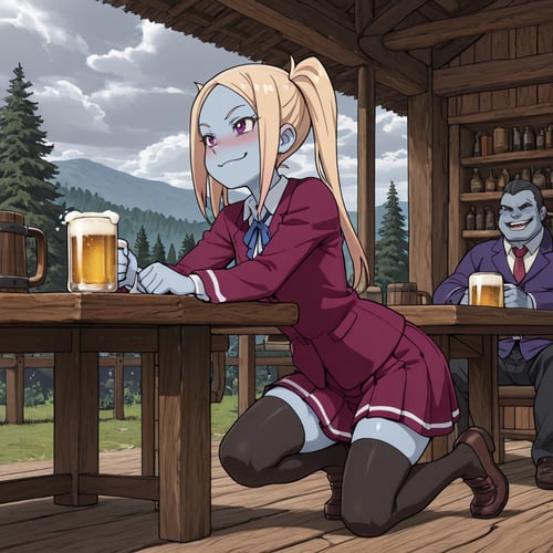 Mito Kuroki TRAIN TO THE END OF THE WORLD by ArtAIAlchemy on Tensor.Art