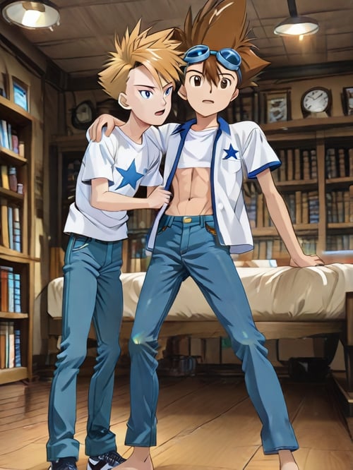 Taichi&Yamato by rodick000 on Tensor.Art