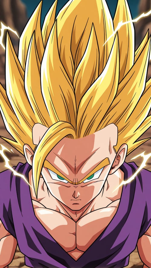 gohan SSJ2 by DeathGun1408 on Tensor.Art