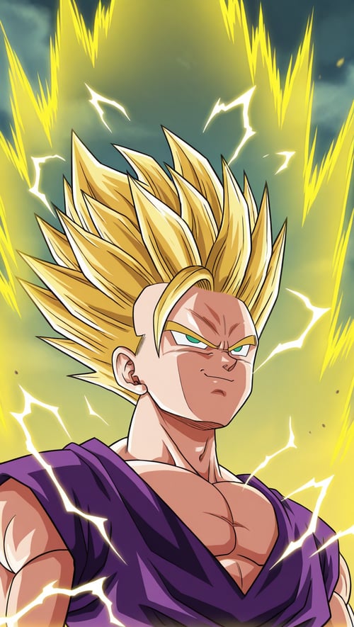 gohan SSJ2 by DeathGun1408 on Tensor.Art