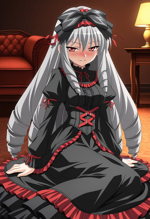 荒神 六華 (Koujin Rikka) - 黒愛 (Kuro Ai) by west7785 on Tensor.Art