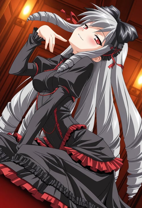 荒神 六華 (Koujin Rikka) - 黒愛 (Kuro Ai) by west7785 on Tensor.Art
