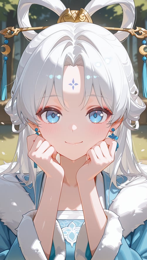 雪山素女-落花入梦（Xueshan Sunv-Luohua Rumeng） by 皇爵東（King_Dong） on Tensor.Art